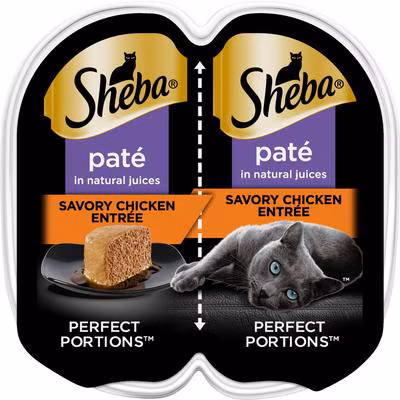 Sheba Perfect Portions Grain-Free Savory Chicken Entree Pate